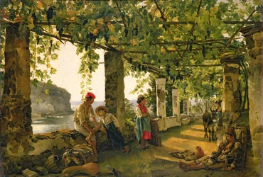Veranda con vides retorcidas, 1828